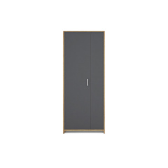 Шафа NordicNest-2 (Дуб Аппалачі + Антрацит, 80х34х200 см) Бровары
