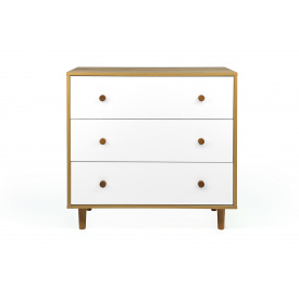 Комод UrbanOak-1 3ШУХ (Дуб Аппалачі + Німфея Альба, 80x39x77 см) IMI