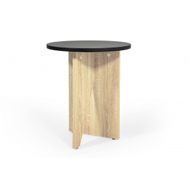 Стіл до ліжка DreamCaddy (Антрацит + Дуб Сонома, 38x38x45) IMI