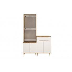 Набір у передпокій FjordEdge (Дуб Аппалачі + Німфея Альба, 460х33х183 см)