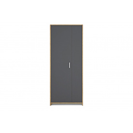 Шафа NordicNest-2 (Дуб Аппалачі + Антрацит, 80х34х200 см)