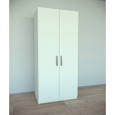 Шафа для речей Tobi Sho Альва-1, 1800х800х550 мм колір Білий