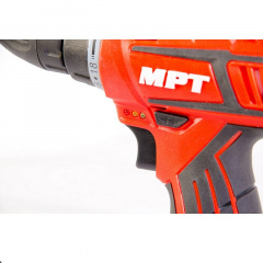 Дрель-шуруповерт аккумуляторная MPT 12 V Li-ion 1.5 Ач 0-600 об/мин 0-10 мм 1 АКБ Red (MCDT1216.B1) Золотоноша