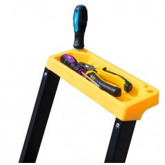 Лестница алюминий/сталь MASTERTOOL 5 ступеней h 1064 мм (79-1205) Белая Церковь