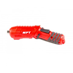 Отвертка аккумуляторная поворотная MPT 4 V Li-ion 1.5 Ач 250 об/мин 3.5 Нм USB Red with Black (MCSD4006.1) Володарск-Волынский