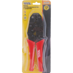 Кліщі для обтиску контактів з тріскачкою MASTERTOOL 220 мм 75-2250 Киев