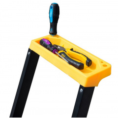 Лестница MASTERTOOL алюминий/сталь 4 степени h 846 мм (79-1204) Винница