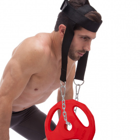 Упряжь для тренировки мышц шеи SP-Sport HH-01 черный