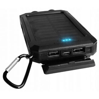 Универсальная батарея Solar POWEBANK ARMORED 20 000 mAh Black