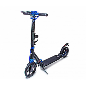 Двухколесный самокат Scale Sports SS-52, складной, ручной тормоз, Led-фонарик Dark blue (1296360217)