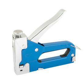 Степлер пружинный MASTERTOOL скоба R53 4-14 мм Blue (41-0905)