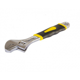 Ключ разводной MASTERTOOL 250 мм 0 – 38 мм CrV Black (76-0423)