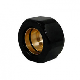 Різьбове з'єднання для мідних труб Schlosser GW M22x1.5 x 15 чорний