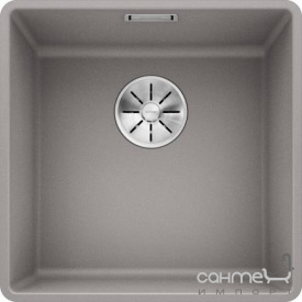 Гранитная кухонная мойка Blanco Subline 400-F 527165 нежный белый
