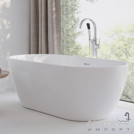 Отдельностоящая акриловая овальная ванна Ravak Freedom O Tec CD61800000 матовая белая