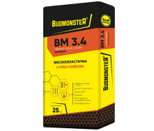 Смесь клеевая эластичная TM Budmonster, ВМ 3.4 25кг