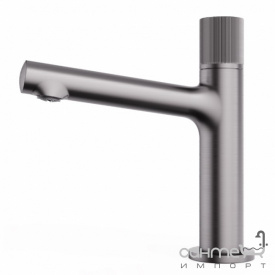 Смеситель для раковины Аква Родос Roma 03 Gun Metal оружейная сталь