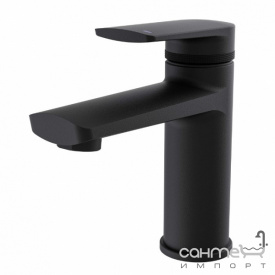 Смеситель для раковины Аква Родос Opus 18002 матовый черный