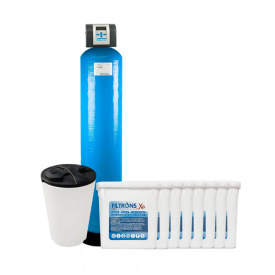 Система комплексного очищення води Filtrons X5 1665 Clack Pallas CK + сольовий бак 145 л
