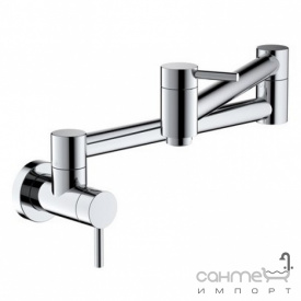 Настенный кухонный кран для холодной воды потфиллер Blue Water Imax Chrom хром