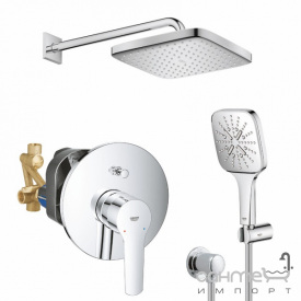 Душевая система скрытого монтажа Grohe Quickfix Start Vitalio Comfort 250 UA25183007 хром