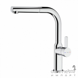 Смеситель для кухни с вытяжным изливом Teka Oval 938 116020018 хром