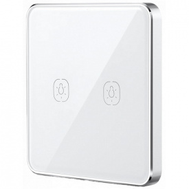 Розумна сенсорна кнопка-вимикач Tervix Pro Line ZigBee Touch Switch (2 клавіші) (433031)