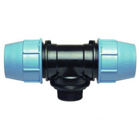 Трійник НР Unidelta 25x3/4 зовнішня різьба.