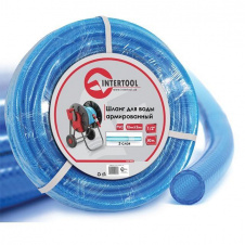 Шланг для води 3-х шаровий 1/2, 50 м, армований PVC INTERTOOL GE-4056