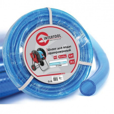 Шланг для води 3-х шаровий 3/4, 30 м, армований PVC INTERTOOL GE-4075