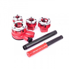Набор плашек 4 шт. для нарезки резьбы 1/2; 3/4; 1; 1 1/4 INTERTOOL SD-8004 Николаев