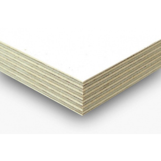 Фанера ламінована біла Україна гл/гл 6,5 мм