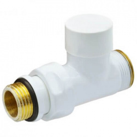 Кран відсікаючий прямий Carlo Poletti Compact корпус+штуцер 1/2х24-19 (V150611EF)