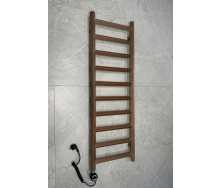 Полотенцесушитель электрический Terma CRYSTAL 1200x400 Bright Cooper, с ТЭНом MOA