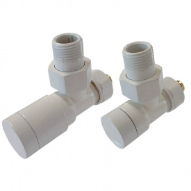 Комплект клапанів з ручним регулюванням Schlosser Elegant кутовий GW M22x1.5 x 15x1 (604200001)