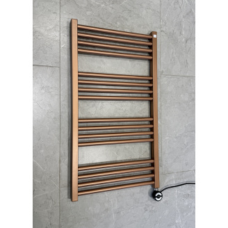 Полотенцесушитель электрический Terma Fiona 900x500 Bright Cooper тен MOA
