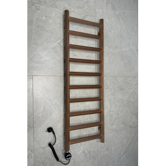 Полотенцесушитель электрический Terma CRYSTAL 1200x400 Bright Cooper, с ТЭНом MOA