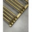 Полотенцесушитель комбинированный Terma Alex 760x500 Brass, тен ONE + вентиль Unico Каменское