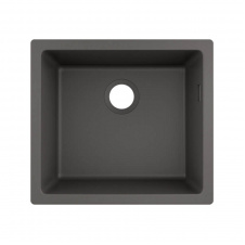 Мийка кухонна Hansgrohe S51, граніт, без крила, S510-U450, сірий камінь (43431290)