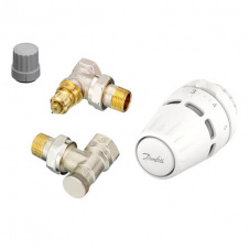 Комплект термостатичний кутовий Danfoss Regus RA+RA-FN+RLV-S 1/2
