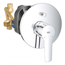 Змішувач для ванни Grohe QuickFix Start прихованого монтажу, хром (23558002)