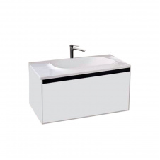 Тумба з умивальником Kolpa San Pandora Oup 110 WH білий (514160)