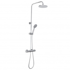 Душова система Paffoni Birillo Cold 200 мм, хром (ZCOL643CR)
