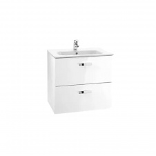 Тумба підвісна Roca Victoria 600х450х565, з умивальником, білий (A855884806)