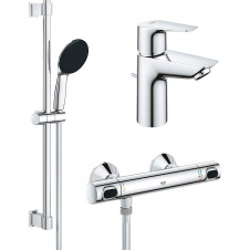 Комплект змішувачів для душу з термостатом Grohe QuickFix (UA202503TS)