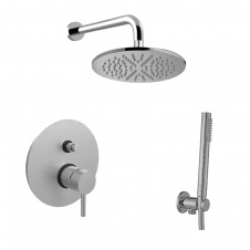Душова система Paffoni Light 225 мм, сталь (KITLIG015ST)