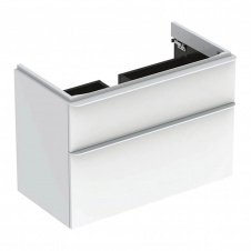 Тумба під умивальник Geberit Smyle Square 884х617х470мм, білий глянець (500.354.00.1)