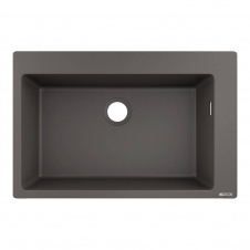 Мийка кухонна Hansgrohe S51 S510-F660 770х510, сірий камінь (43313290)