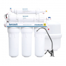 Фільтр зворотного осмосу Ecosoft Standard PRO з помпою (MO550MPECOSTD)