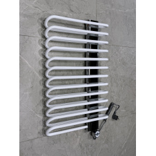 Рушникосушка електрична Terma Michelle 780x500 White, панель Chrome